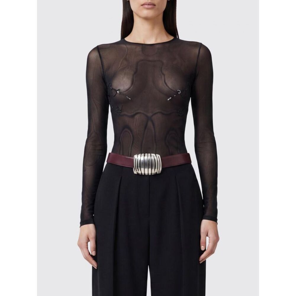 Jean Paul Gaultier Top Woman Black